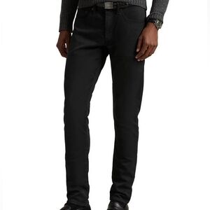 Polo Ralph Lauren Sullivan Slim Knit-like Chino Pant 34/32 Black